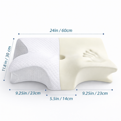 Memory Foam Cervical Support Pillow